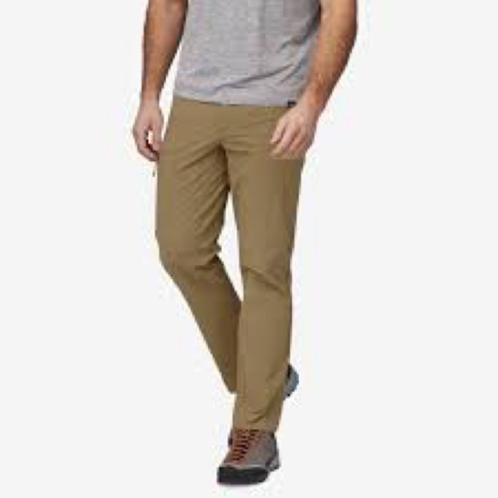 Patagonia Men’s Hiking Travel Khaki Pants 34
